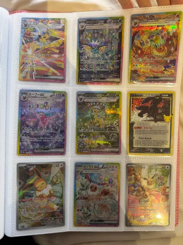 Carta Pokémon - eeveelution, Sylveon, eevee