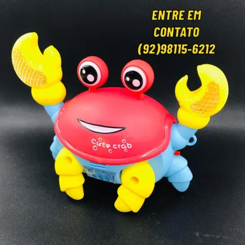 Briqnuedo Caranguejo Fujão Infantil - Entrega das 9 até 22hrs