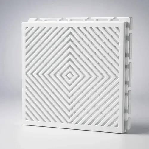 Piso Modular Premium Vazado Para Garagens Oficinas Domicilio 30,40x1,30cm