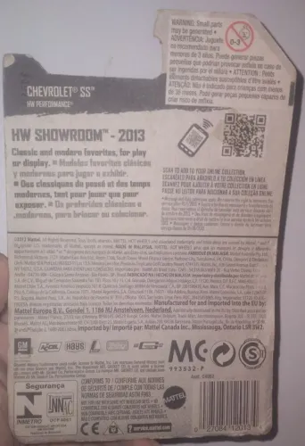 Opala ss Hot Wheels novo