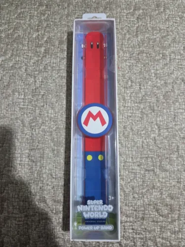 Power-Up Band Mario - Super Nintendo World Japão, Na Embalagem