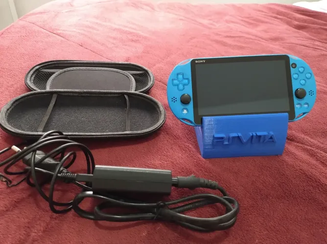 Sony PS Vita Slim 128Gb Aqua Blue + 7 jogos.