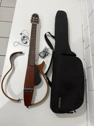 Violão Elétrico Yamaha Silent Slg200nw Mogno