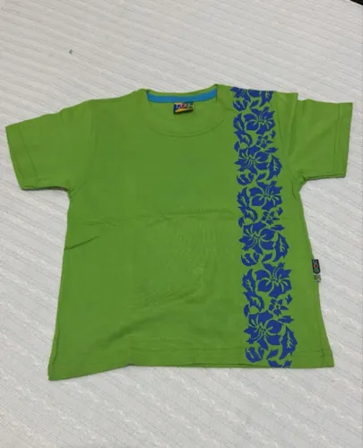 camisa infantil estampa floral puc