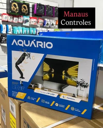 Suporte Articulado de Monitor - Máximo 32 Polegadas