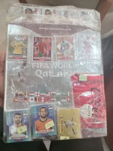 Álbum da Copa de 2022 - Prata - Completo - 4 Legend - Kit de Atualização