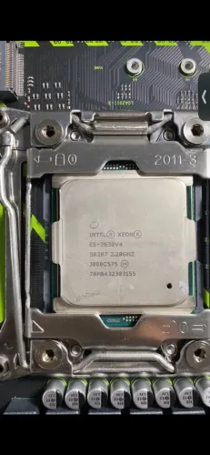 PROCESSADOR XEON E5 2630v4 + PLACA MÃE X99 DDR4