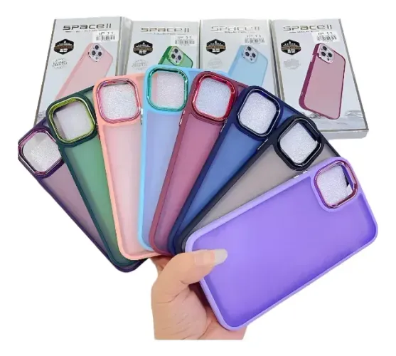kit 10 Capinhas para iphone Vários modelos e cores