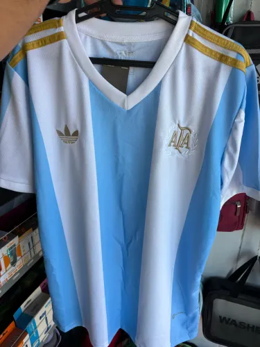 Camisa da Argentina Listrada (M)