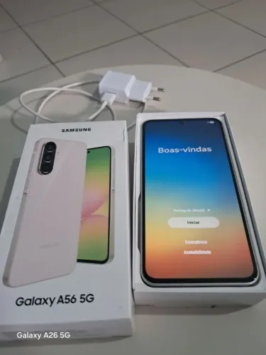 Celular Samsung Galaxy A56 5g 128gb 8gb Ram Branco