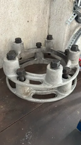 Alargador para roda de fusca 5 furos 