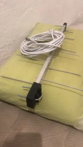 Antena externa com cabo de 7 metros
