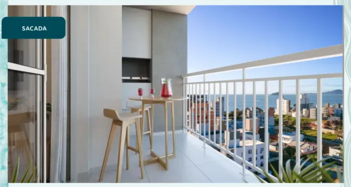 Ibiza Beach Club | Torre 1 | 350m do Mar Bandeira Azul | 67m² Privativos