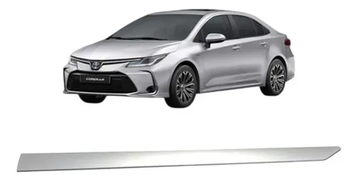 Friso Porta Traseira Direita Corolla 2021 Uzad0 Original Cinza