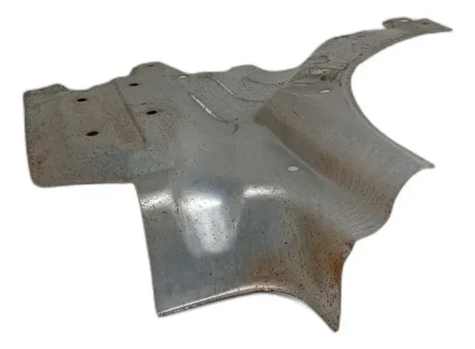 Chapa Defletora Calor Escape Tras Toyota Corolla 2015 2019 Branco