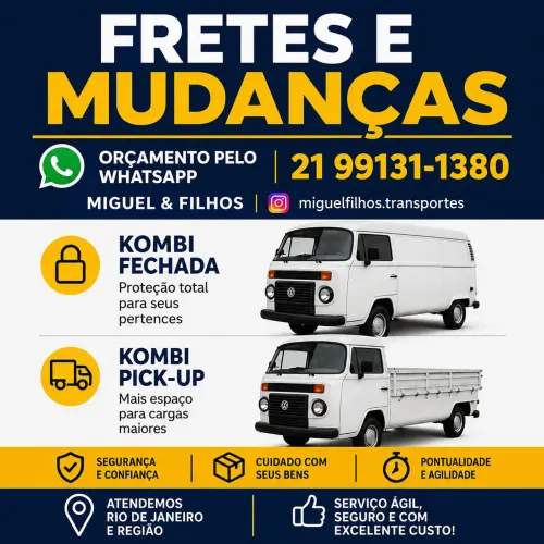 frete, carretos e mudanças 