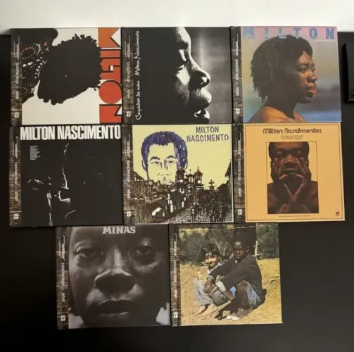 Coleção Milton Nascimento - 8 CDs Edição Especial Digipack/Livro