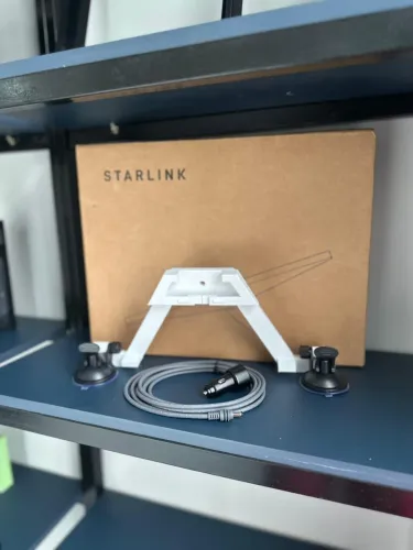 Starlink Mini+ suporte Painel+ cabo com inversor+ cadastro e instalação por apenas R$1.650