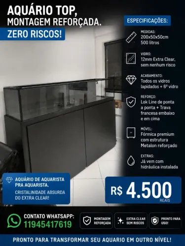 Aquário marinho 
