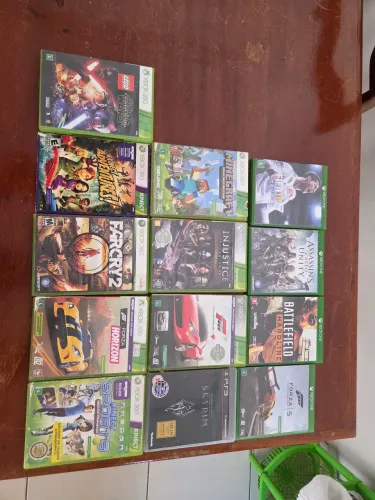 Lote de jogos xbox 360 e xbox one