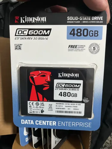 SSD Servidor e Data Center Kingston 480gb Sata 6Gbps Dc600 Enterprise 