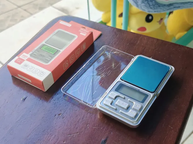 Balança digital de pesar ouro e etc precisão 500g - entrega em são Luís e região
