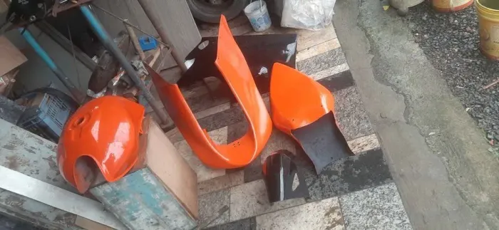 Carenagens para moto de arrancada