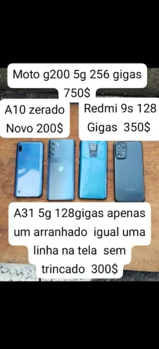 Vendo celulares funcionando com garantia 