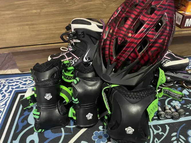 PATINS ROLLERBLADE ORIGINAL + KIT COMPLETO