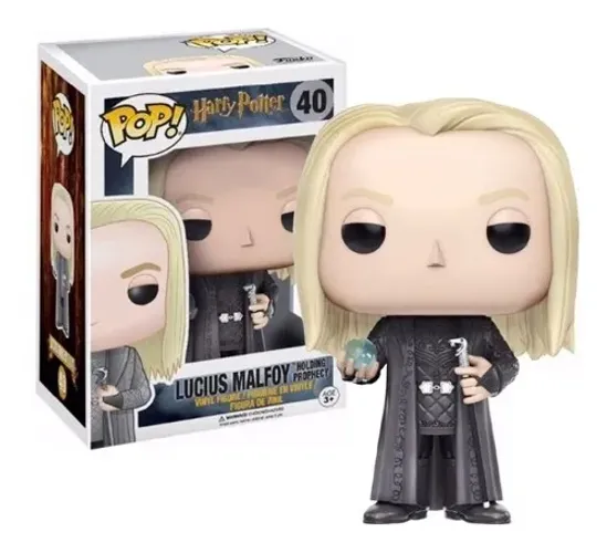 Funko Pop! Harry Potter - Lucius Malfoy 40 Holding Prophecy (Novo na Caixa) Special Editio