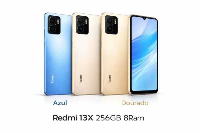 XIAOMI - Redmi 13X 256GB 8RAM - Novo com Garantia 