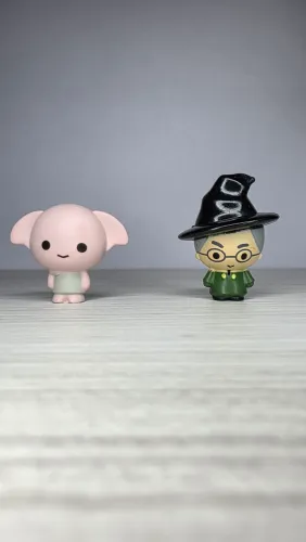 2 Gogos Harry Potter Cacau Show - Minerva e Dobby