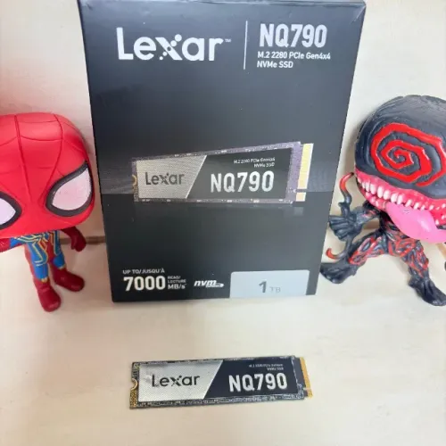 SSD NVMe Lexar NQ790 1TB PCIe 4.0 x4 7.000 MB/s Alta Velocidade Saúde 96%