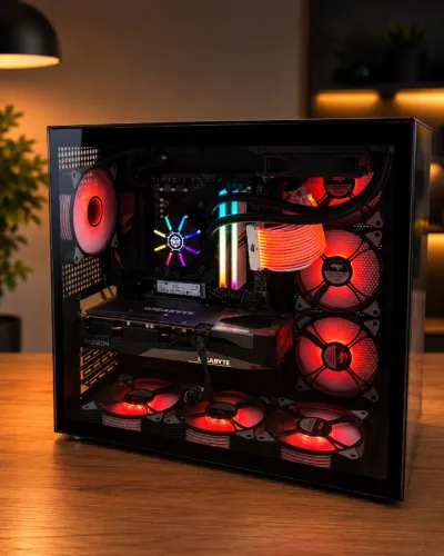 PC Gamer RX 7600 + Ryzen 5 5500 | 16GB RAM | B550 | SSD NVMe 1TB