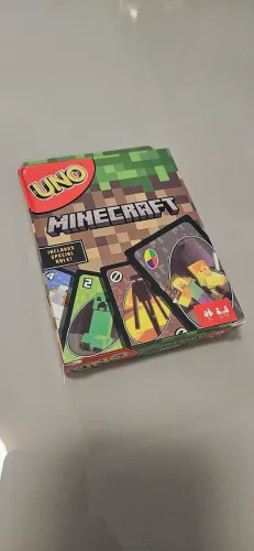 Jogo Uno Minecraft (Novo lacrado)