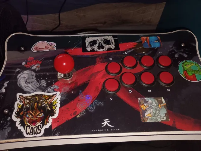 Controle arcade fightstick 2nd Impact