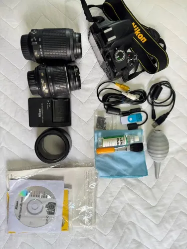 Nikon D3200 + Kit Completo