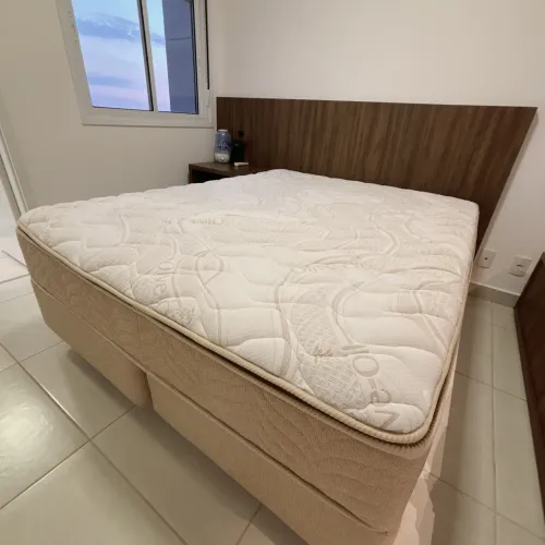 Conjunto Box Queen Ax Olive II 158x198x55cm