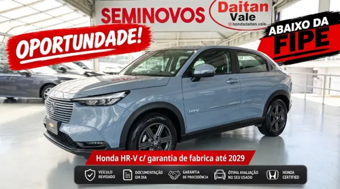 Honda HR-V EXL 1.5 Sensing 16V 5P Aut. 2025