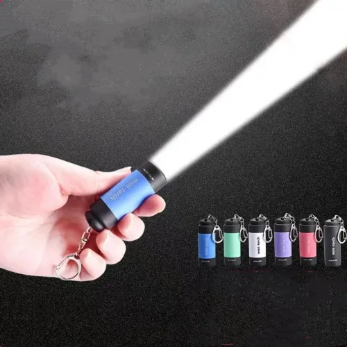 Laterna de bolso Led Portátil Recarregável