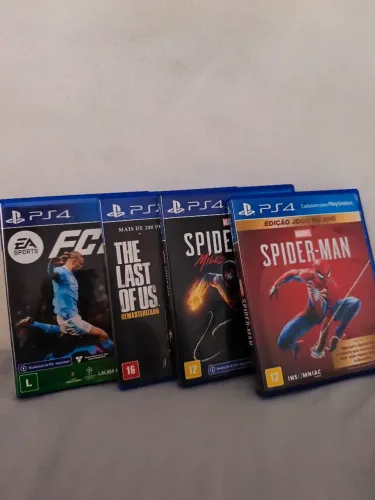JOGOS DE PS4, BARATO PRA IR LOGO.