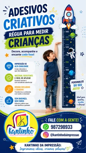 Adesivo Infantil 