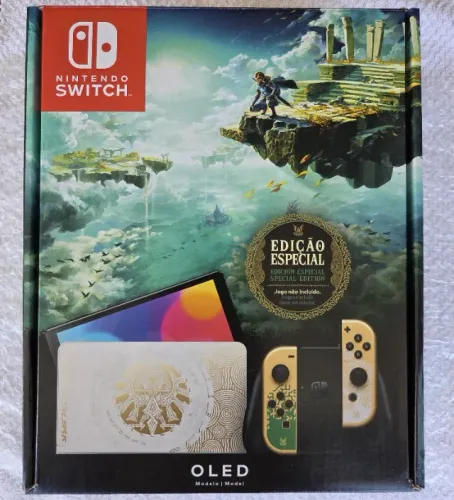 (NACIONAL) Nintendo Switch OLED - Zelda Tears of the Kingdom