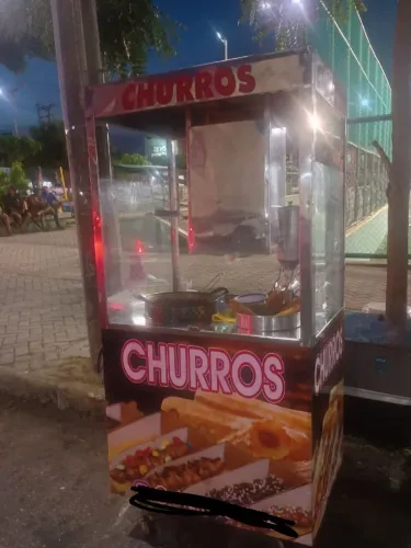Carrinho de churros a venda 