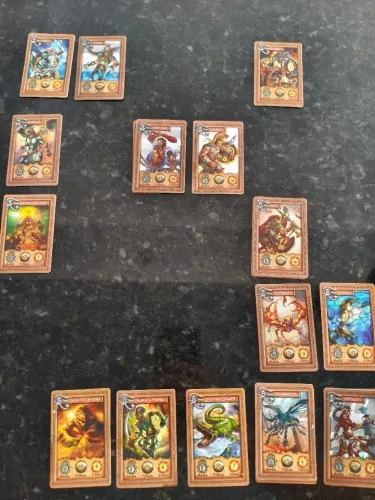 Elma Chips Dracomani Mythomania Cards Tazos