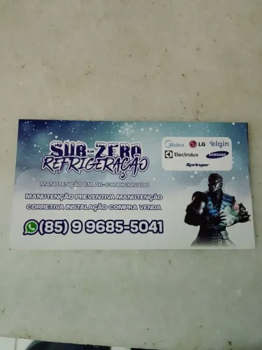 Sub zero refrigeração e ar condicionado
