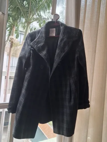 LINDÍSSIMO Blazer Feminino Longo 44 em excelente estado!!! IMPECÁVEL!!!