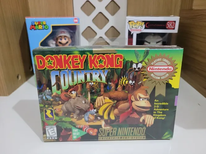Donkey kong country snes super nintendo