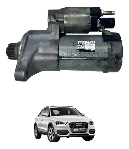 Motor Partida Audi Q3 2.0 Tfsi 180cv 2013 2018 Preto