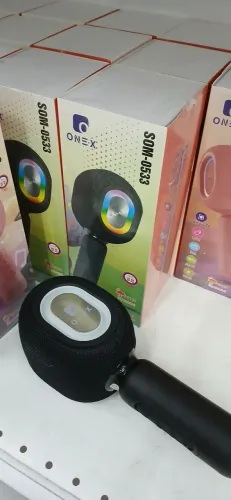 Caixa Bluetooth com USB/FM e cartão de Memória.